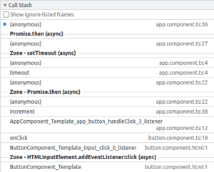 linked call stack